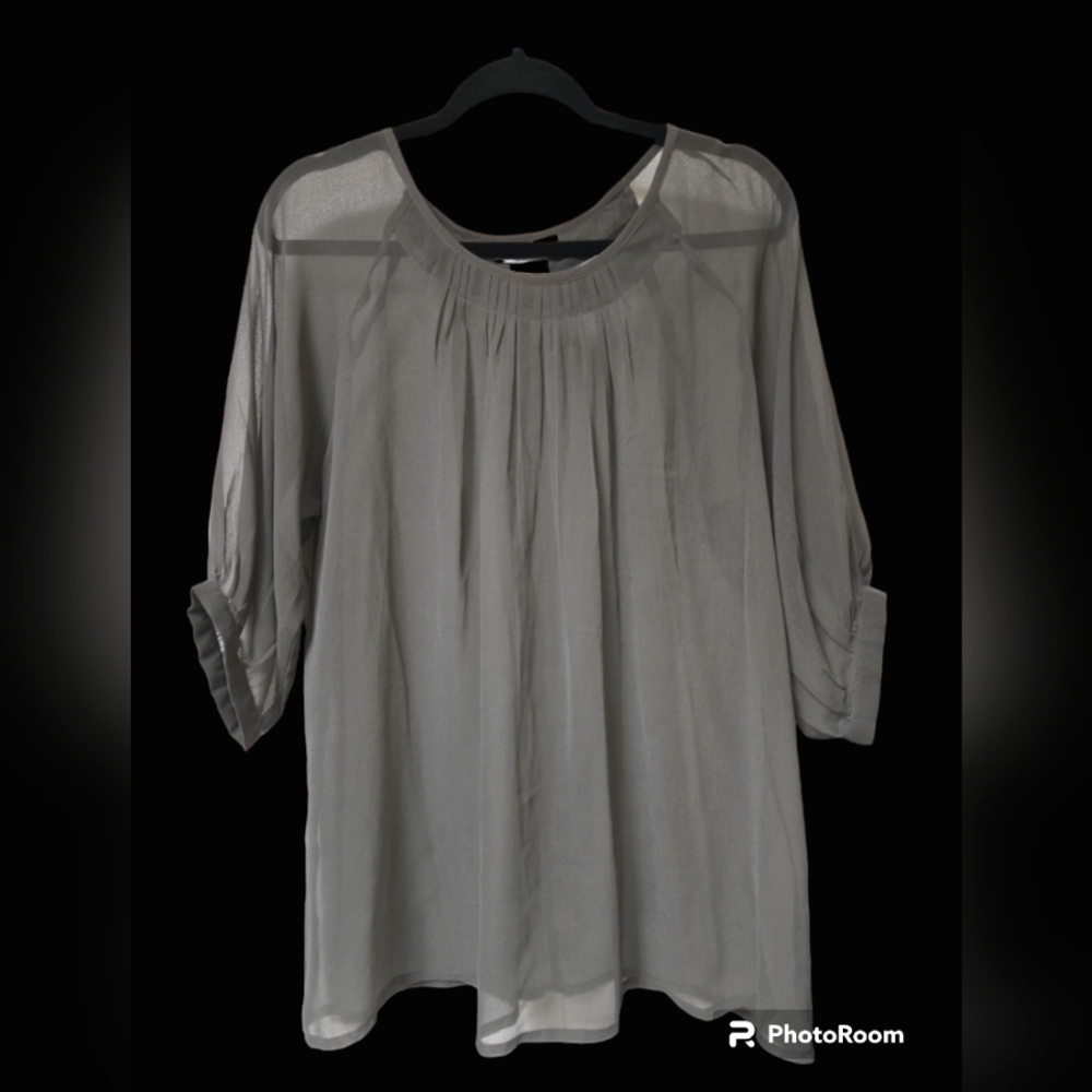 Sheer Blouse by Midtown